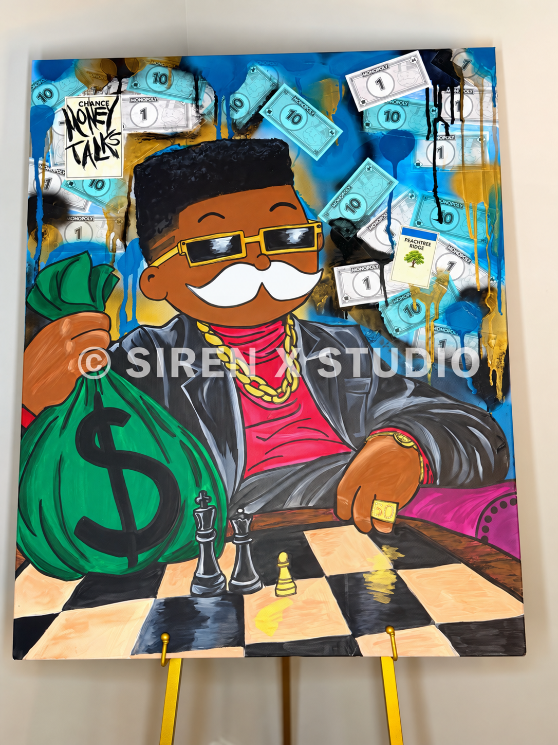 Money Talks original artwork